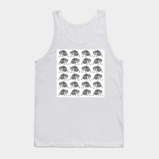 axolotl ajolotes and axolotls in ecopop pattern Tank Top